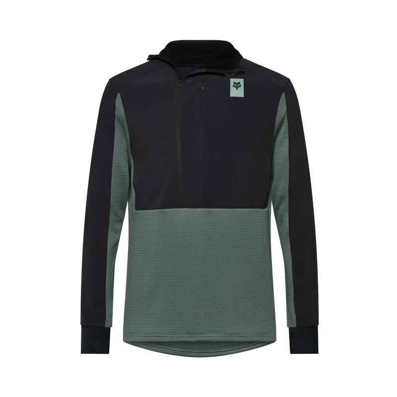 Maglia MTB A Manica Lunga Con Cappuccio Defend Thermal Sage Taglia XL - image