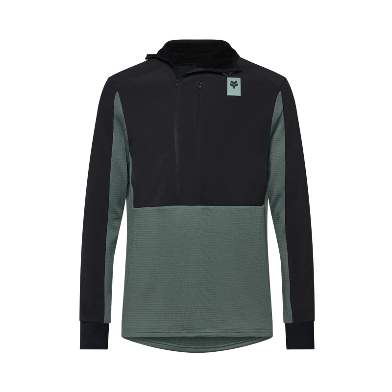 Maglia MTB A Manica Lunga Con Cappuccio Defend Thermal Sage Taglia XXL