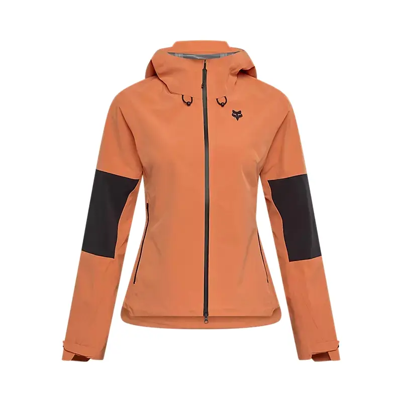 Chaqueta Impermeable Defend 3L Mujer Naranja Talla XS - image