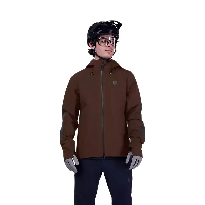 Defend 3L Regenjacke Braun Größe S #2