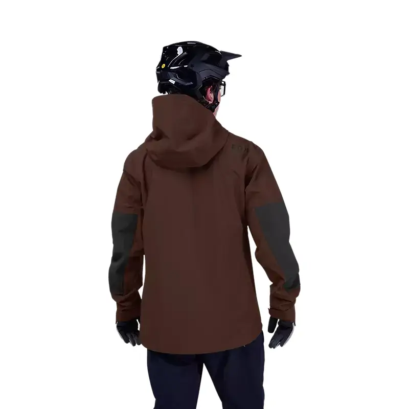 Defend 3L Regenjacke Braun Größe S #3