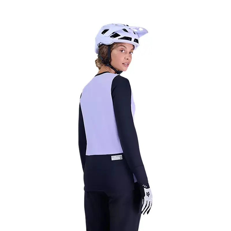 Lange Winter-Defend-Thermal-MTB-Jacke für Damen Lila Größe XS #3
