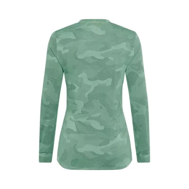 Ranger Tru Dri Langarm-MTB-Trikot Damen Grün Größe XS #1