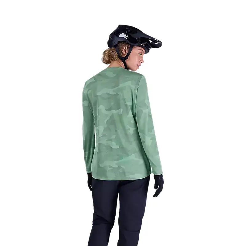 Ranger Tru Dri Langarm-MTB-Trikot Damen Grün Größe XS #3