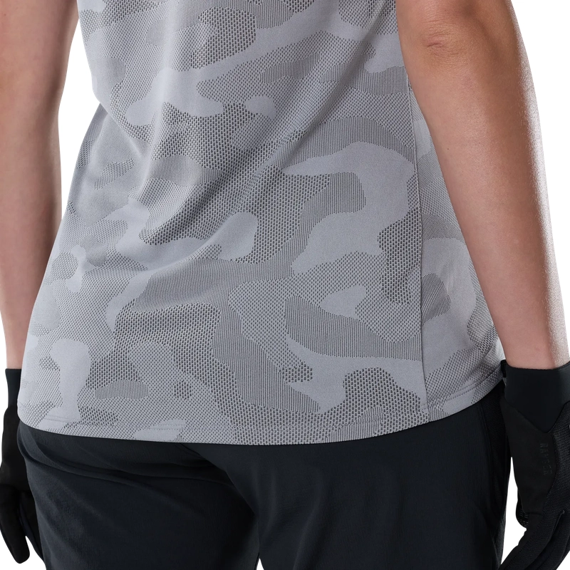 Women's Ranger Tru Dri Short Sleeve MTB Jersey Pewter Size XS #3
