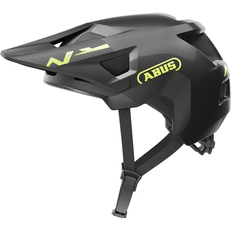 Casco MTB Bambino YouDrop Shiny Black Taglia Unica (48-55cm) - image