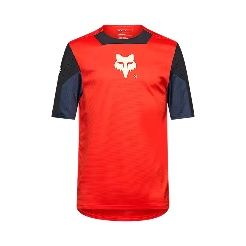 Maglia MTB Mangas Cortas Defend Jersey Elevated Rojo Talla S - image