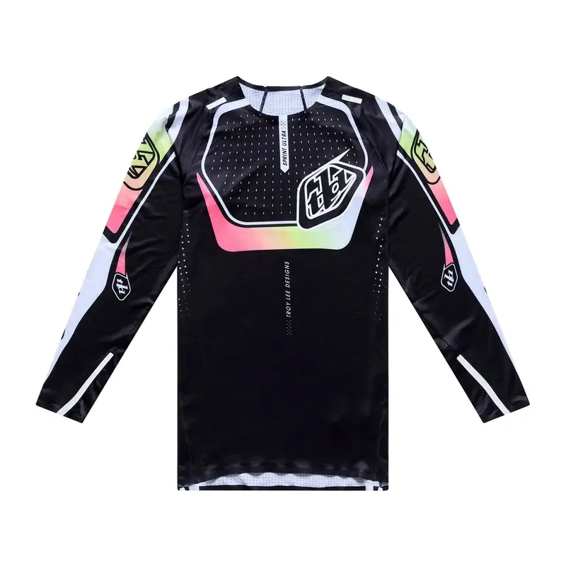 MTB Jersey Long Sleeve Sprint Ultra Black Size L - image
