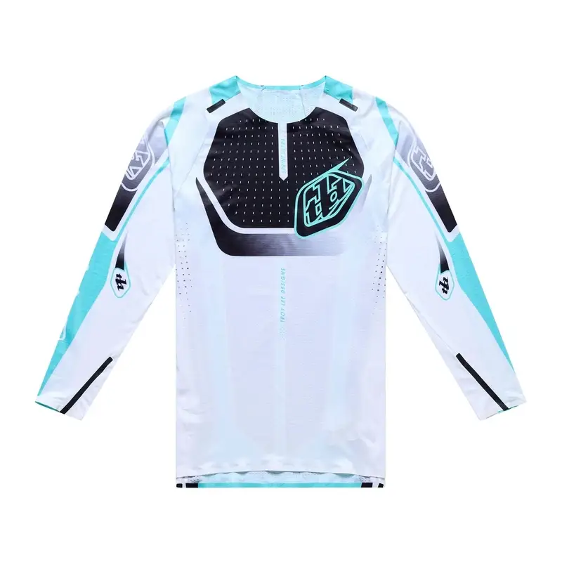 MTB Jersey Long Sleeve Sprint Ultra White Size XXL - image