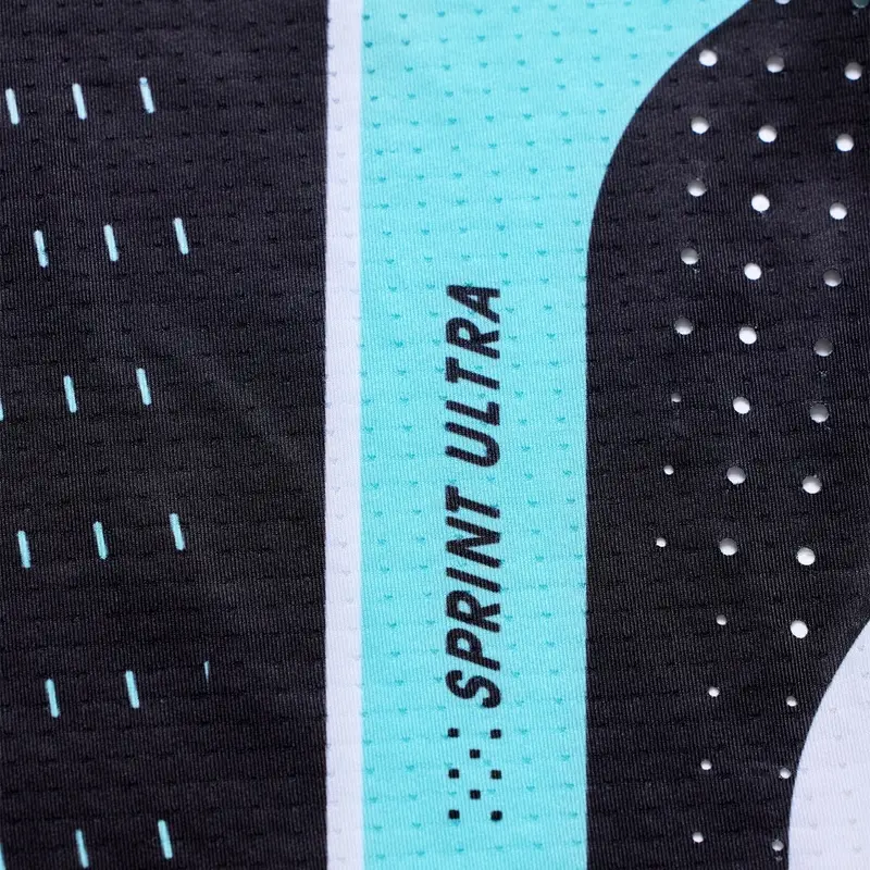 MTB Jersey Long Sleeve Sprint Ultra White Size XXL #9