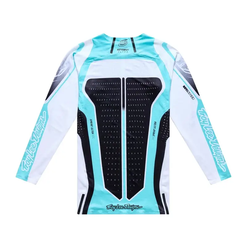 MTB Jersey Long Sleeve Sprint Ultra White Size XXL #1