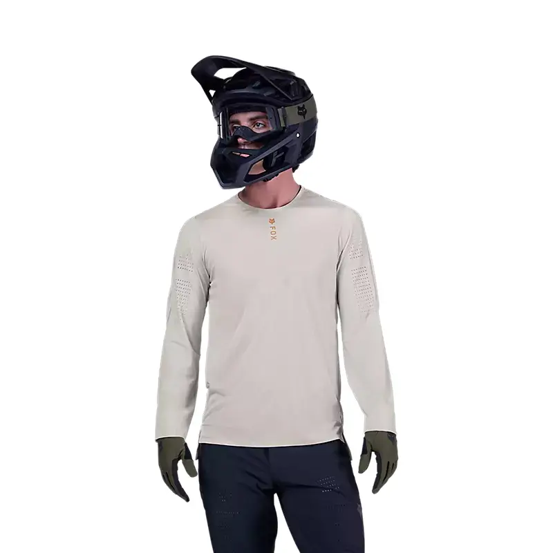 Camiseta MTB Manga Larga Flexair Pro Blanco Talla S #2