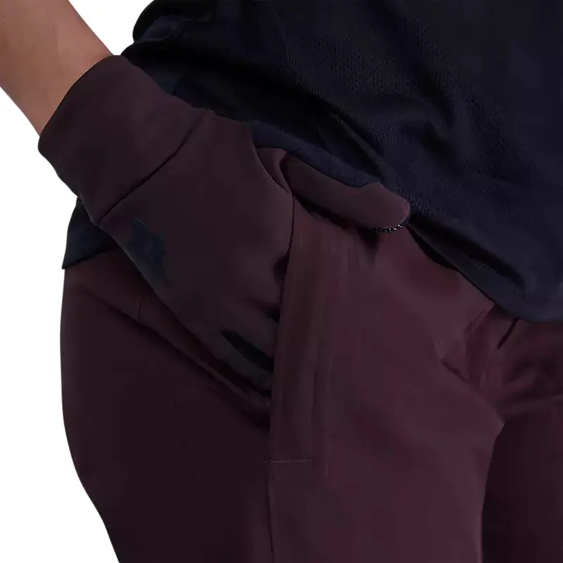 Pantalones Largos de MTB Impermeables Ranger Water Mujer Marrón Talla XXS #4