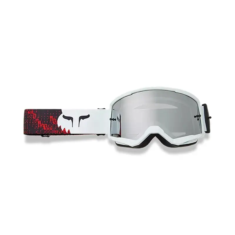 MTB Maske Main Kairos Spark Weiß/Rot - image