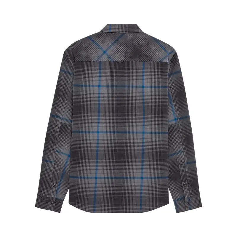 Camicia Di Flanella A Maniche Lunghe Survivalist Fire Grigio Scuro Taglia S #1