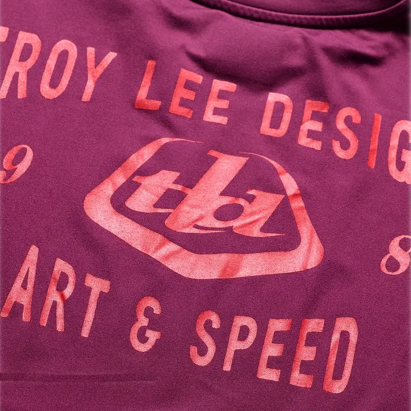 Camisola de Manga Comprida Rockus Ride Lockdown Sangria Tamanho M #6