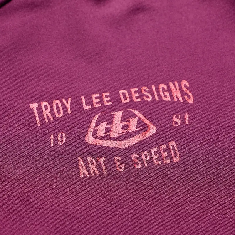 Camisola de Manga Comprida Rockus Ride Lockdown Sangria Tamanho L #2