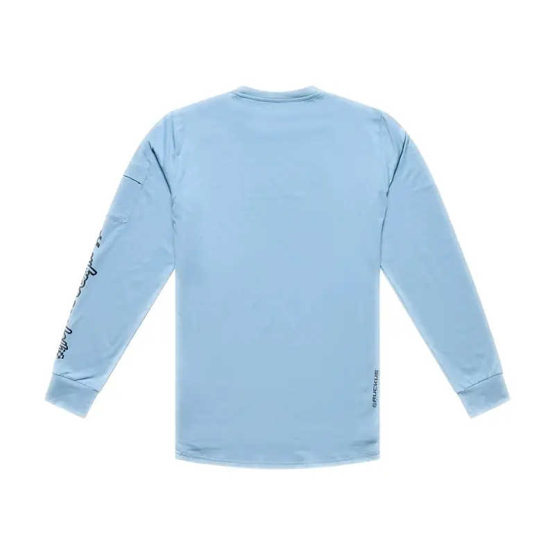 Pull-over Rockus à manches longues Ride Waves Dawn Bleu Taille S #1