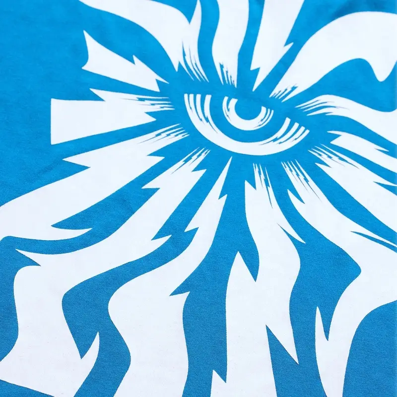 T-Shirt Lilium Ride Damen One Eye Aero Blau Größe M #7