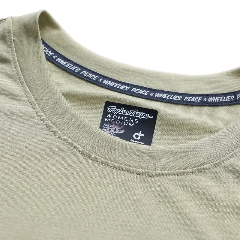 Lilium Ride Stamps Women's Sage T-Shirt Size XS #3