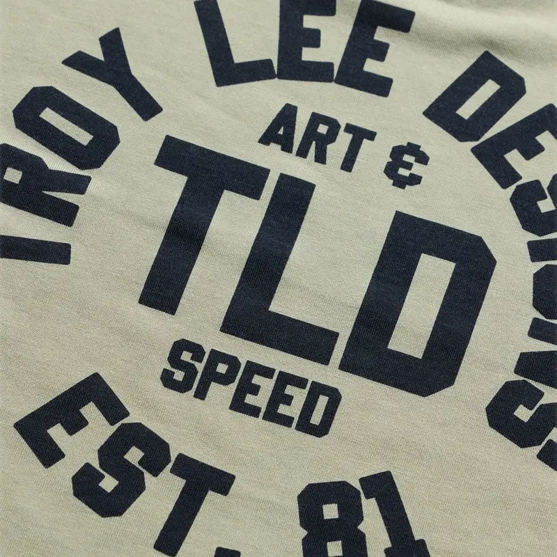 Lilium Ride Stamps Women's Sage T-Shirt Size XS #5