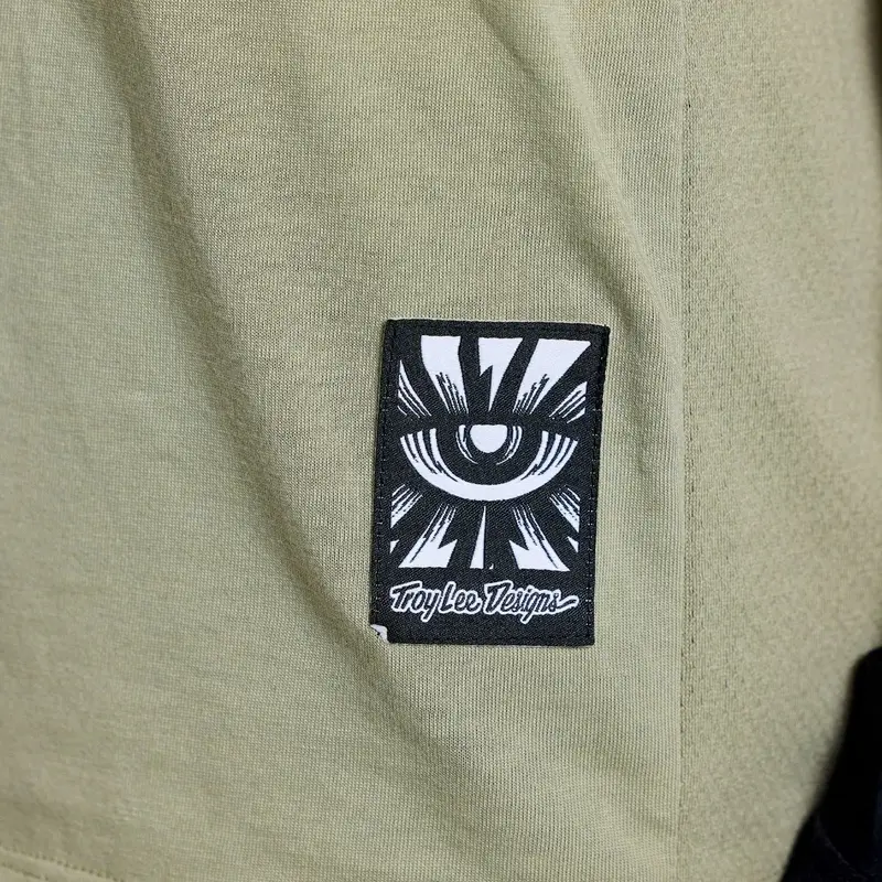 Lilium Ride Stamps Damen T-Shirt Salbei Größe M #10