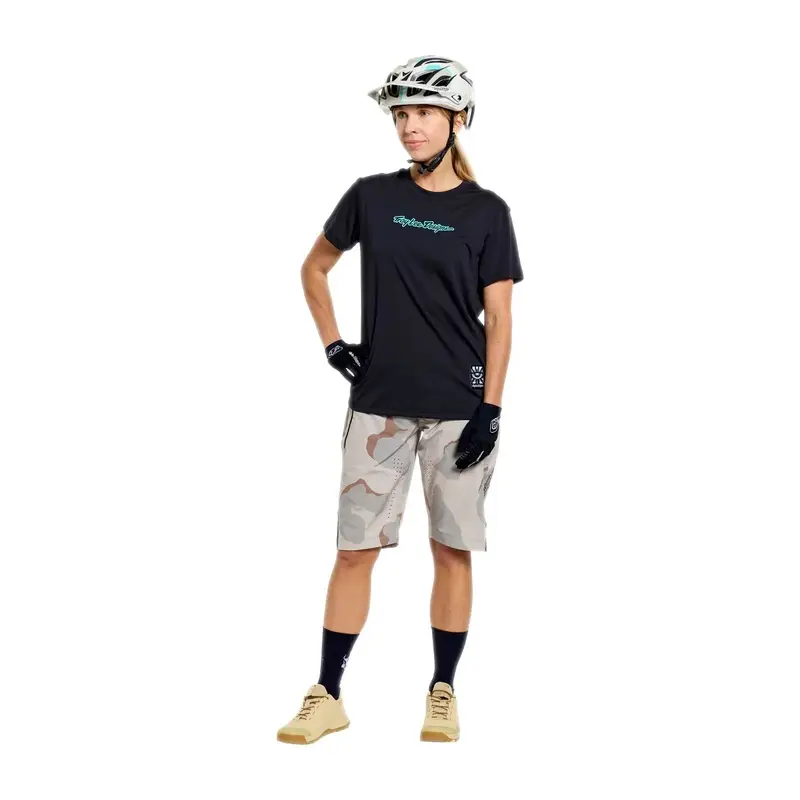 Camiseta Lilium Ride Signature Mujer Negro Talla XS #7