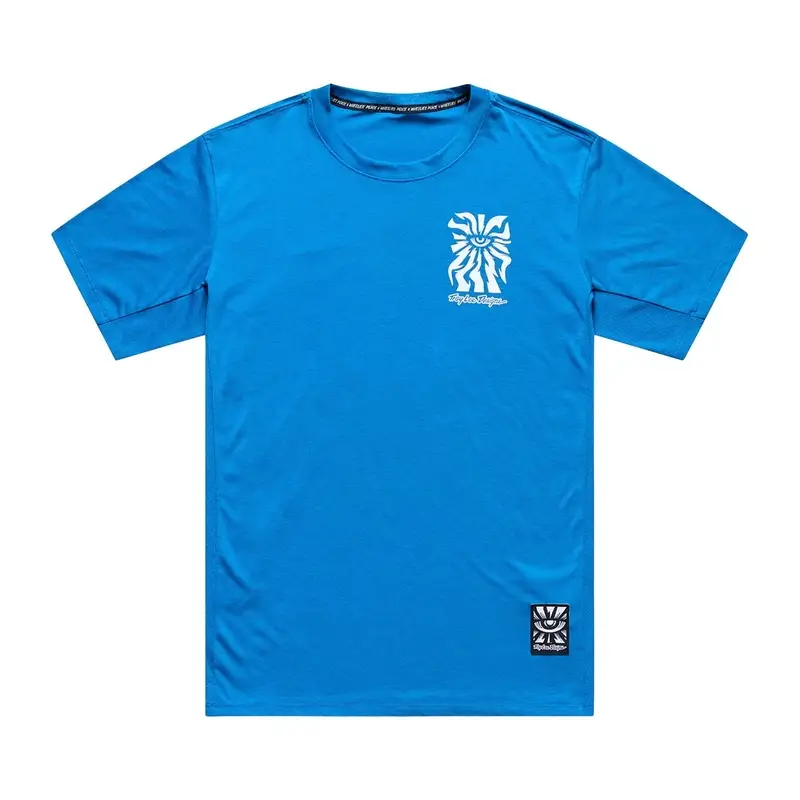T-Shirt Skyline Ride One Eye Aero Azul Tamanho L - image