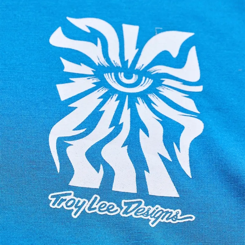 T-Shirt Skyline Ride One Eye Aero Azul Tamanho L #4