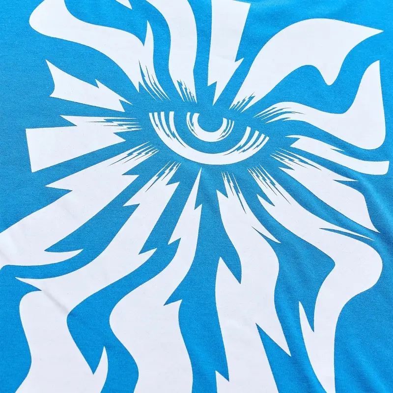 T-Shirt Skyline Ride One Eye Aero Azul Tamanho L #7