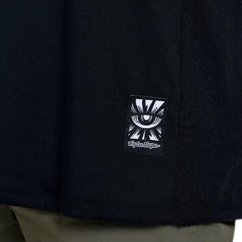 Camiseta Skyline Ride Signature Negro/Real Teal Talla S #10