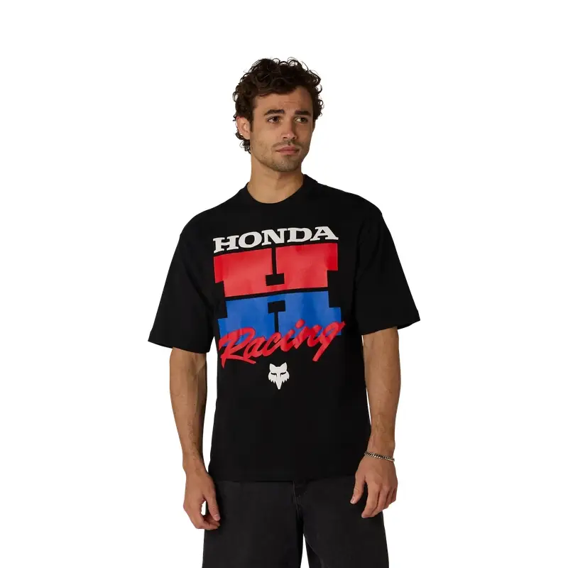 T-Shirt Honda Midweight Oversize Nero Taglia S #2