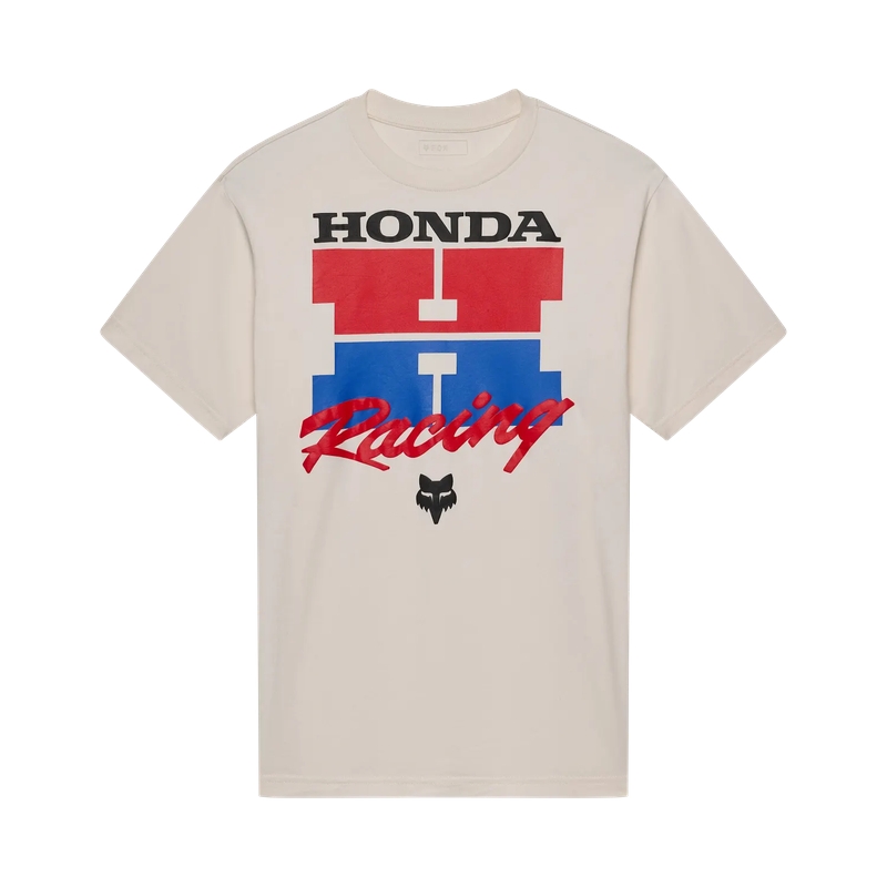 Honda Midweight T-Shirt mit kurzen Ärmeln Off White Größe M