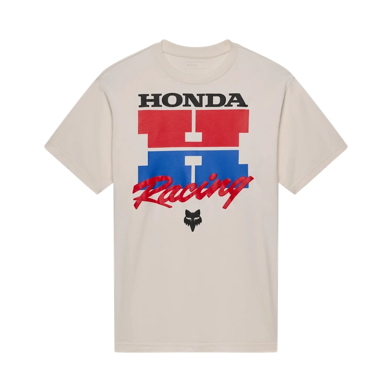 Honda Midweight T-Shirt mit kurzen Ärmeln Off White Größe S - image