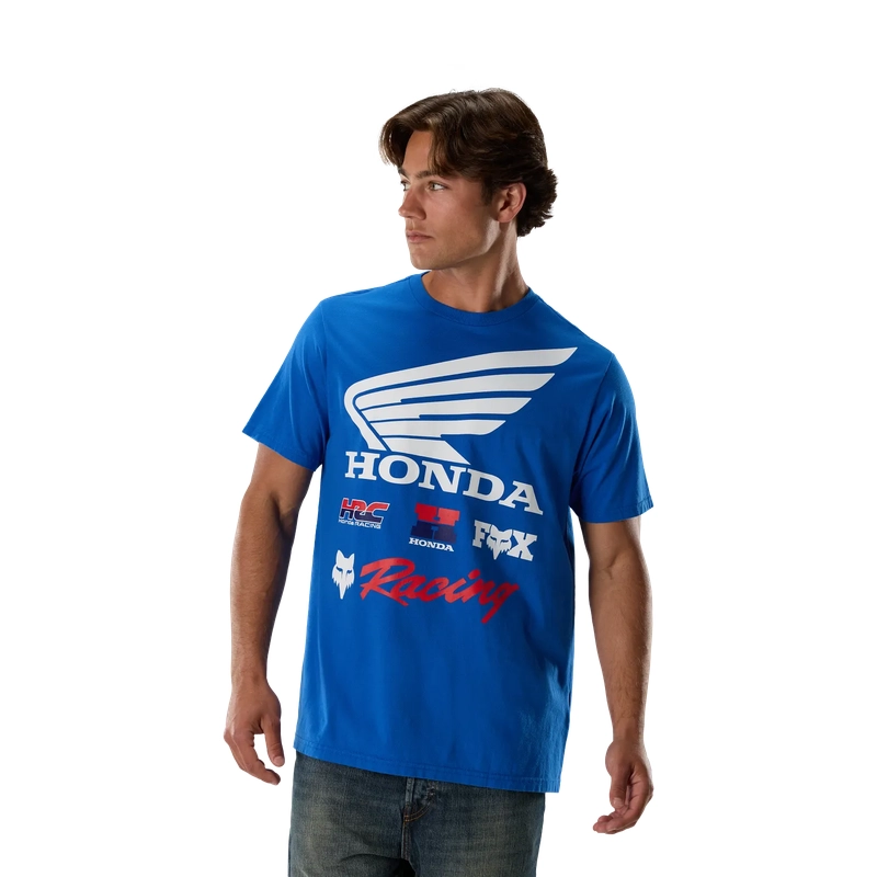 Camiseta de Manga Curta Honda 195 Original Azul Tamanho S #2