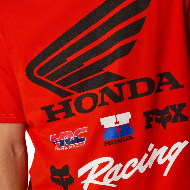 T-Shirt Honda 195 Original Rosso Taglia M #4