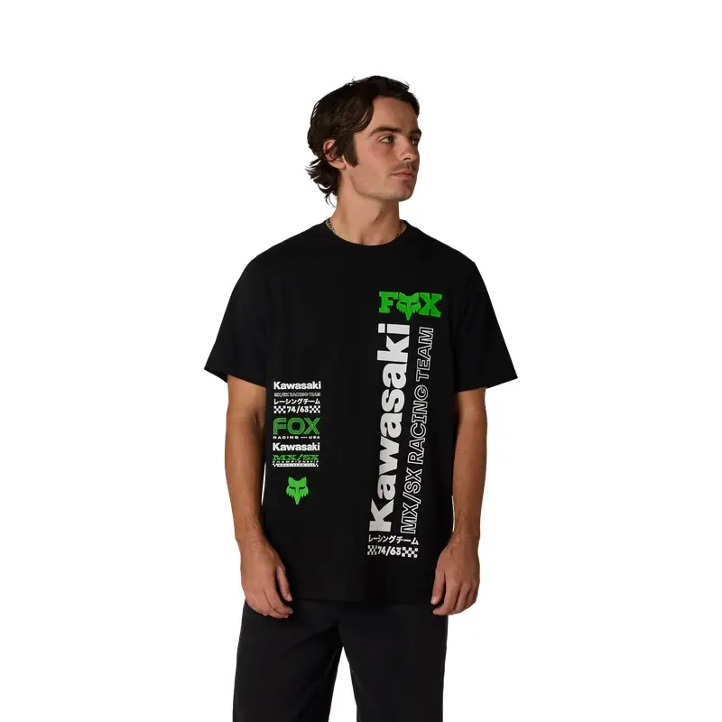 T-Shirt Kawasaki 195 Original Nero Taglia M #2