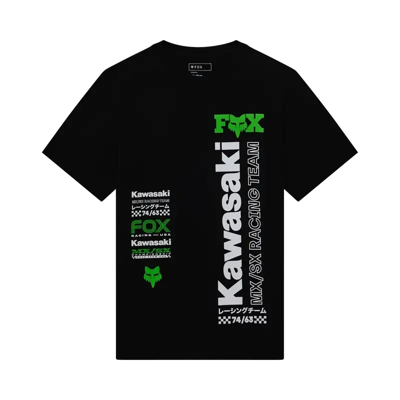T-Shirt Kawasaki 195 Original Nero Taglia S - image