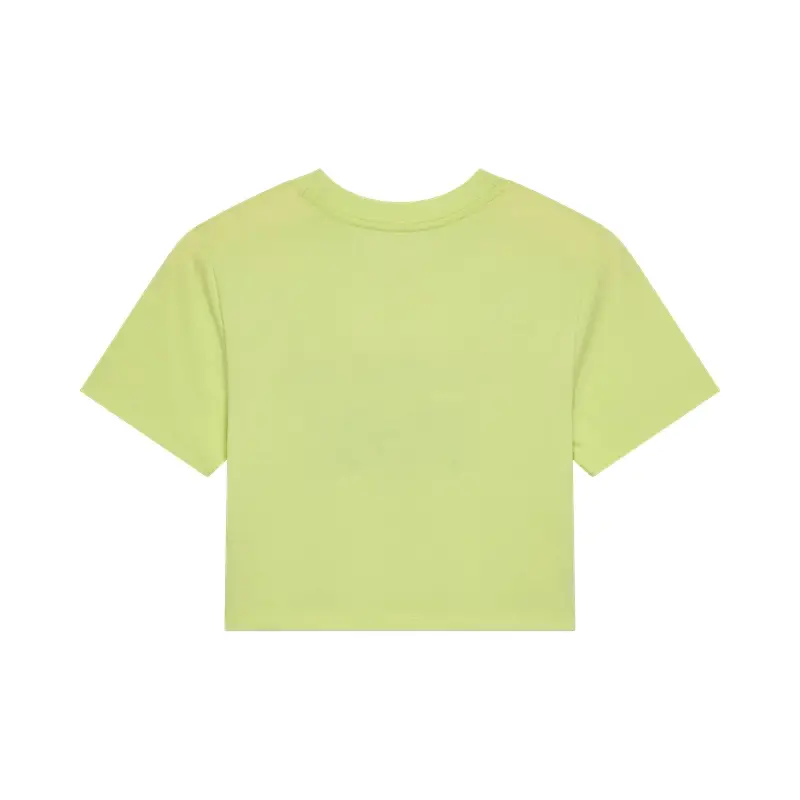 Maglia Baby Tee Donna Verde Lime Taglia M #1