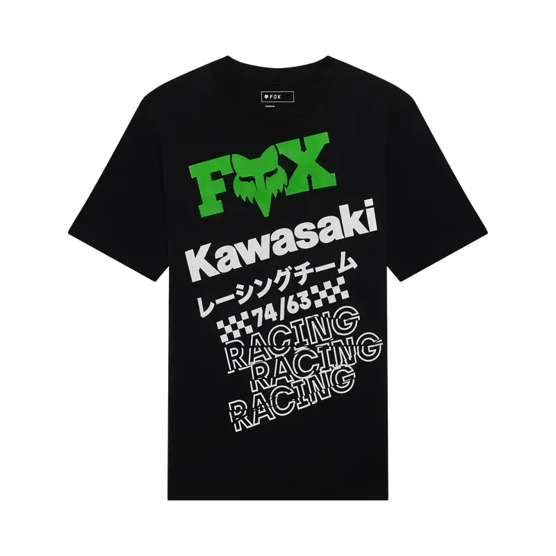 Maglia Kawasaki Ragazzo Nero Ultra Taglia L - image