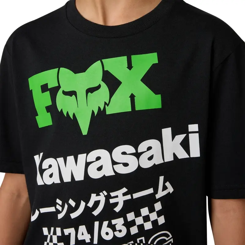 Maglia Kawasaki Ragazzo Nero Ultra Taglia L #4