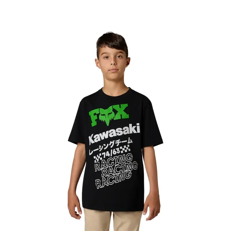 Maglia Kawasaki Ragazzo Nero Ultra Taglia S #2