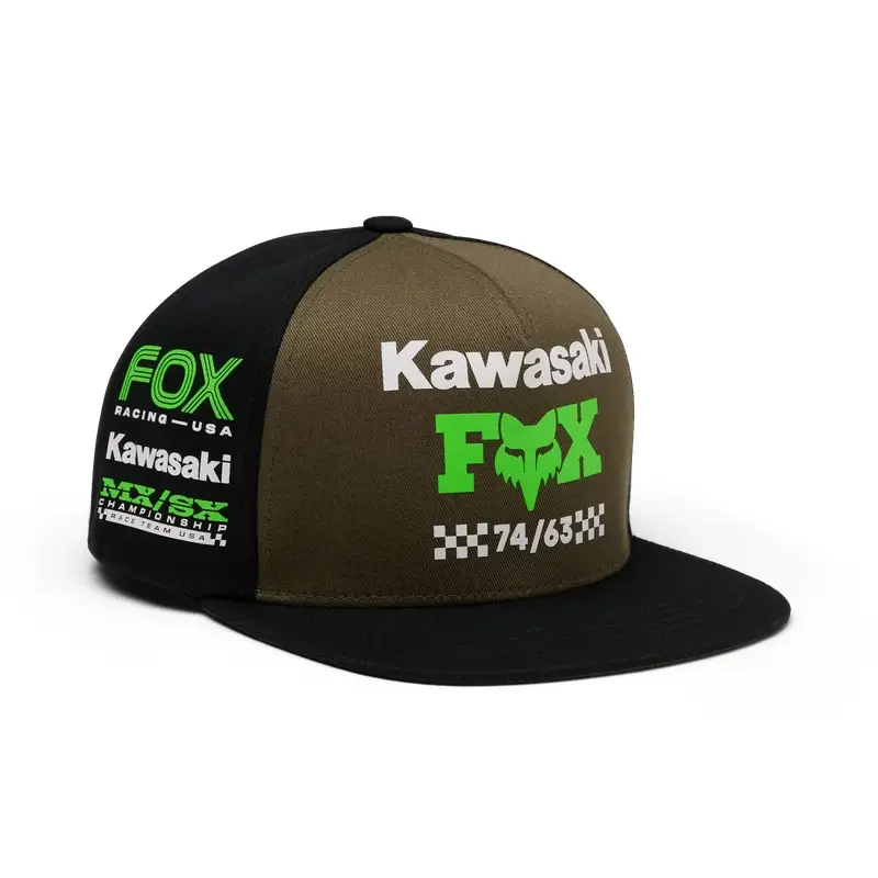 Cappello Ragazzo Kawasaki Snapback Nero Taglia Unica - image
