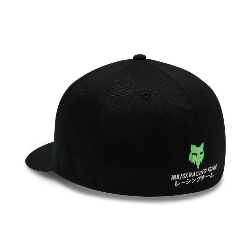 Cappello Kawasaki Flexfit Nero Taglia S/M (54-58cm) #1