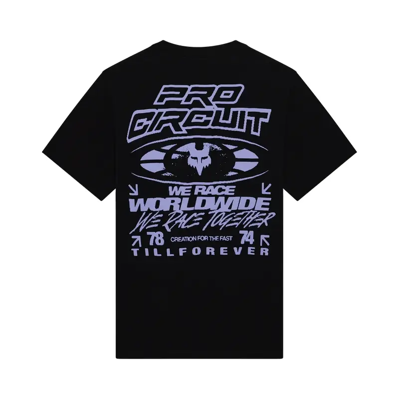 T-Shirt Pro Circuit Midweight Ragazzo Nera Taglia S #1
