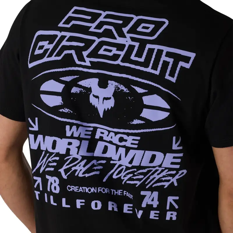 T-Shirt Pro Circuit Midweight Ragazzo Nera Taglia S #4