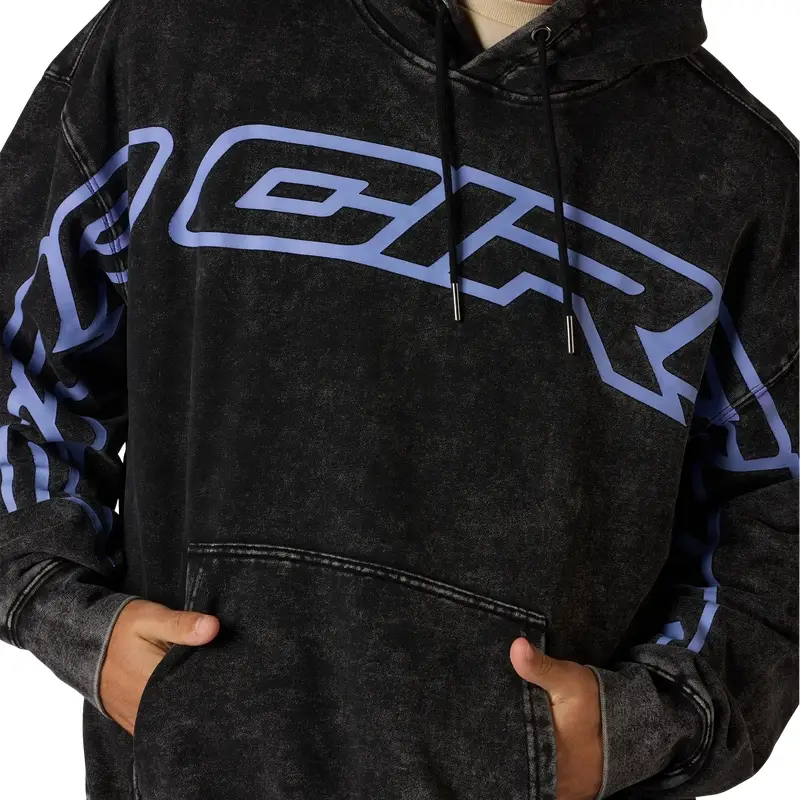 Felpa Con Cappuccio Pro Circuit Nera Taglia XL #4