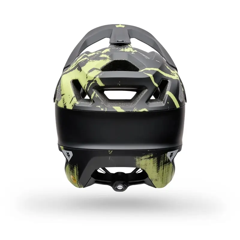 Dropframe Pro Flow Helmet Black/Lime Green Size L (59-63cm) #3