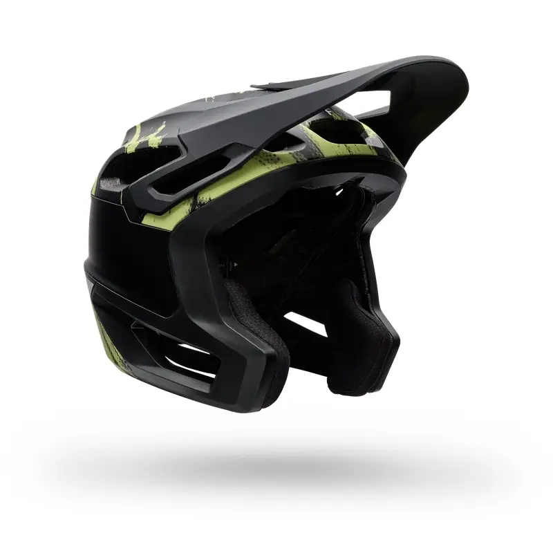Casco Dropframe Pro Flow Preto/Verde Lima Tamanho S (51-55cm) #1