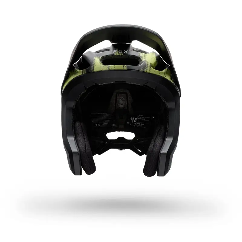 Casco Dropframe Pro Flow Preto/Verde Lima Tamanho S (51-55cm) #2